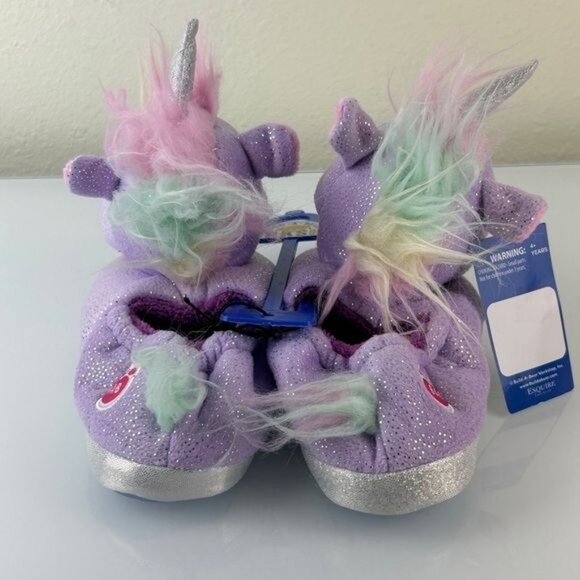 Build-A-Bear Purple Unicorn Slipper Sz M (12-13) - Picture 10 of 12